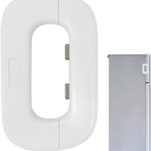 Refrigerator Door Lock Prevent Children from Opening Easy to Use and Install Without Tools or Drill