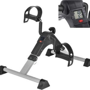 Mini Exercise Bike Pedals Peddler Exerciser for Arms and Legs for Office or Home