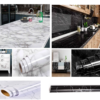 Marble foil sheet for kitchen, kitchen wallpaper sheet, wallpaper stickers for kitchen
